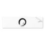 Enso Happiness Bumper Sticker
