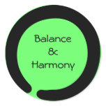 Enso Symbol of Infinity stickers