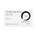 Enso Symbol with Zen Symbol business cards