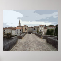ENTER BY BRIDGE PRINT