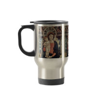 Enthroned Madonna And Angels Detail Coffee Mug