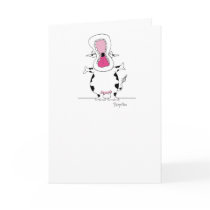 ENTHUSIASTIC COW