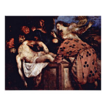 Entombment By Tizian (Best Quality) Personalized Invitation