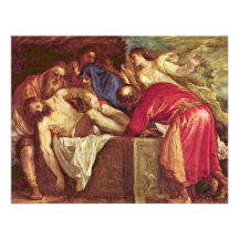 Entombment By Tizian (Best Quality) Invites