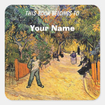 Entrance to a Public Park in Arles. Sticker