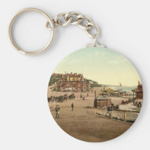 Entrance to Bournemouth Harbour, Dorset, England Keychains