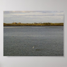 Entrance to Freeport, Texas Print