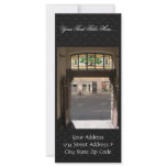 Entrance With Stained Glass In Helsinki Custom Rack Cards