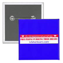 Entrepreneurs Free People Dreams Buttons