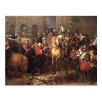 Entry of Henri IV into Paris, 22nd March 1594 postcards