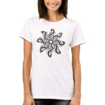 entwined dragons in a circle t-shirts