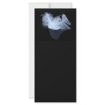 Entwined feathers are symbolic of mysticism rack cards