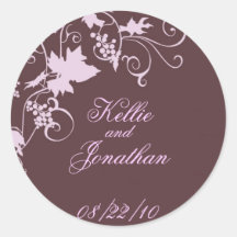 Envelope Seals or Favour Round Stickers