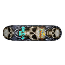Envious Ink Tattoo & Art Gallery Skateboard by Rob