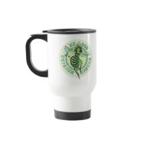 Enviro Green Bee Earth Day Gear Coffee Mugs