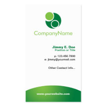 Enviro Green Business Card Templates