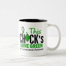 ENVIRONMENTAL Chick Gone Green Mug