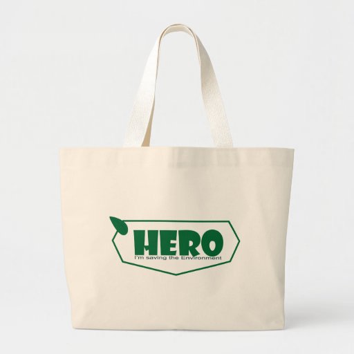 Environmental hero canvas bag