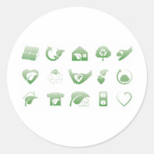 environmental icons 1 stickers