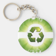 Environmental Issues Keychain