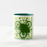 Environmental reCYCLE Coffee Mugs