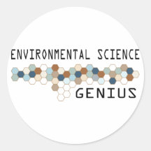 Environmental Science Genius Stickers