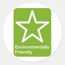 Environmentally Friendly Round Stickers