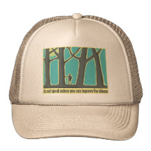 Envrionmental Quote Mesh Hats