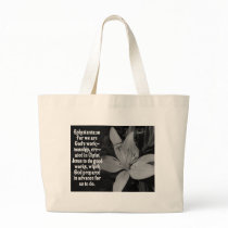 EPHESIANS 2:10 BIBLE SCRIPTURE QUOTE BAGS