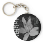 EPHESIANS 2:10 BIBLE SCRIPTURE QUOTE KEYCHAIN