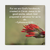 Ephesians 2:10 magnet