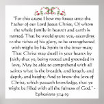 Ephesians 3 Print