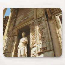Ephesus Turkey - Celsius library at Ephesus Mouse Mats