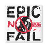Epic Fail Anti-Obama Fridge Magnet