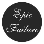 Epic Failure stickers