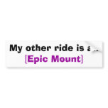 [Epic Mount] Bumper Sticker