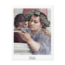 Epicurus By Raffael Postcard