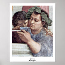 Epicurus By Raffael Poster