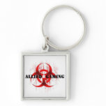 Epidemic Square Keychain