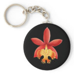 Epidendrum Orchid Flower keychains