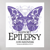 Epilepsy Butterfly Print