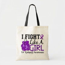 Epilepsy I Fight Like A Girl 15.5 Bags