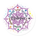 Epilepsy Lotus Stickers