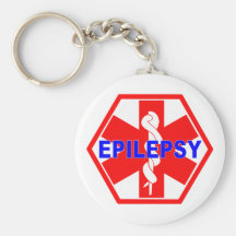 EPILEPSY MEDICAL ID KEY CHAINS