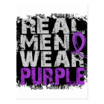 Epilepsy Real Men Wear Purple Post Cards