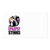 Epilepsy Stinks Business Card Template