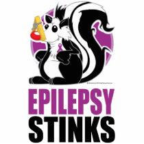 Epilepsy Stinks Photo Sculpture