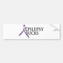 Epilepsy Sucks Bumper Sticker