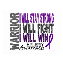 Epilepsy Warrior Postcards
