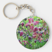 Epimedium Flowers Keychains